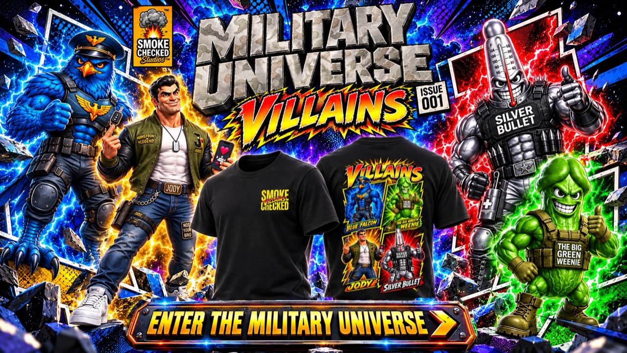 Military Universe: Villains issue 001. Enter the Military Universe.
