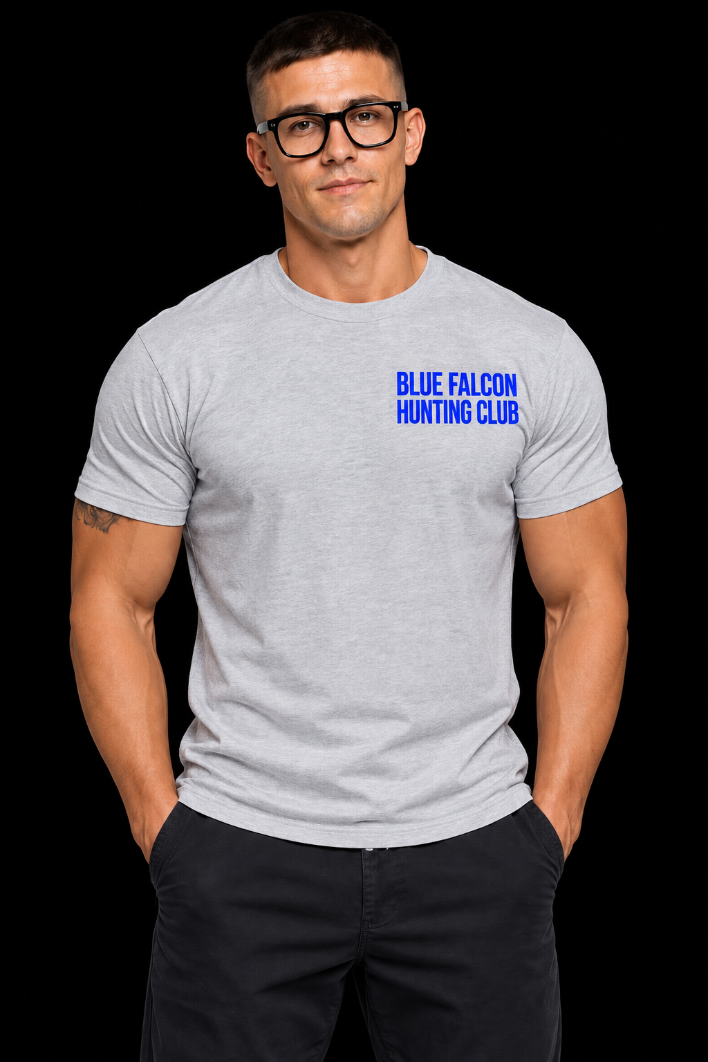 Open Season Tee in Gray, image 1